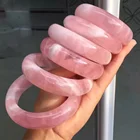 Bangles Bangles Pink Rose Quartz Bangles Fashion Jewelry Women Bangles