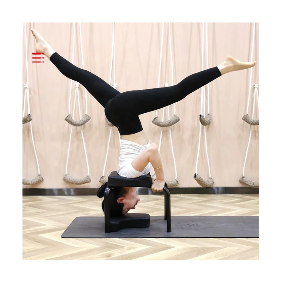 yoga chair handstand