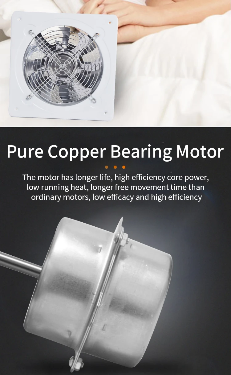Electric Duct Exhaust Fan, Centrifugal, Plastic - detail 12