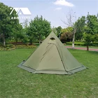 2m Mini Tent 150d Luxury Oxford Canvas Tent For Outdoor Camping Fishing Luxury Pyramid Tent