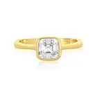 Silver Gemstone Rings Silver Gemnel Wholesale Princess Cut Silver 925 Gemstone Engagement Rings