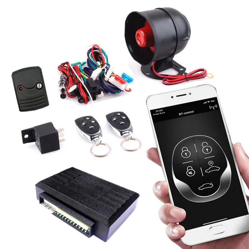 bluetooth car alarm system