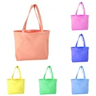 Tote Handbags Wholesale Cotton Canvas Tote Handbags Large Reusable Shopping Bag With Logo