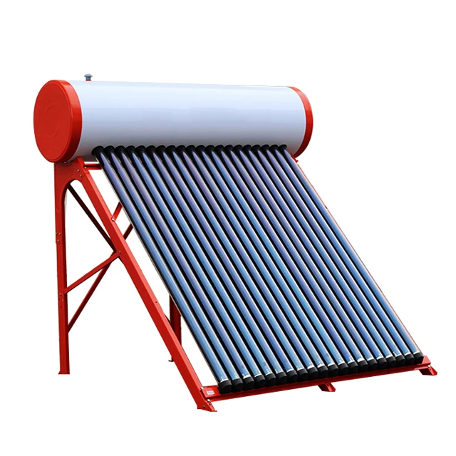 Complete L L L Liter Vacuum Tube Solar Water Heater For