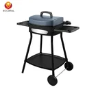 Black Ipx4 Waterproof Indoor And Outdoor Use Premium Barbecue Deluxe Bbq Electric Grill