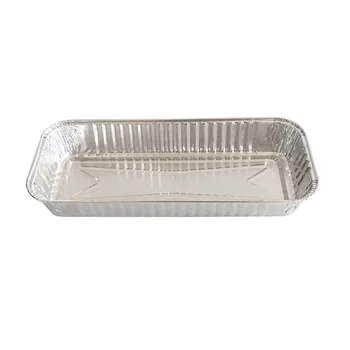 Laixin Foil Bread Pan Loaf Pans Food Grade Hot Sale Recyclable Aluminum Foil Container Food Take Away Container