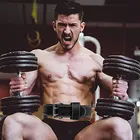 Black Leather Belt Belt Weightlifting Custom Logo Black Private Label Weightlifting Leather Belt