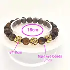 KDB7341 Latest Fashion Tiger Eye Gemstone Women Bead Bracelet Sets