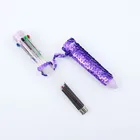 Promotion Gift Creative Promotion Gift Creative Glitter Pen Mult Color Ink Plastic Ball Pen