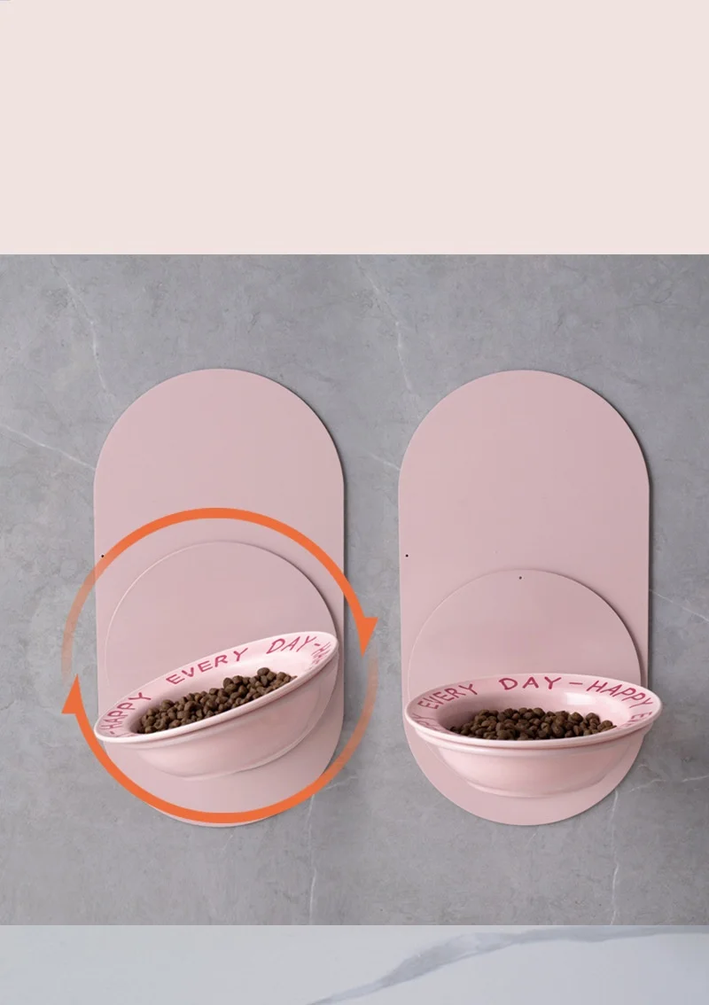 New Ceramic Pet Bowl for Cats & Dogs Elevated Feeder with Adjustable Height & Angle Magnetic Bowl Pet Products details