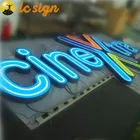 Signage Company Signage LC Sign Custom Outdoor Stainless Steel 3D Led Illuminated Signage
