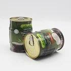 Promotional Coconut Best Quality Promotional Round Food Grade Metal Tin Coconut Oil Can Box