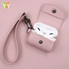 Case Hot Selling PU Leather Earphone Case Luxury Earphone Case For Apple Airpods 2 And 3