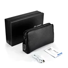 Handbag 2021 New Custom Handbag Men Fingerprint Bag Lock Genuine Leather Clutch Bag
