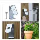 Pot Clip Factory Price Zinc Coated Steel 5-8" Terracotta Flower Pot Clip Or Hook