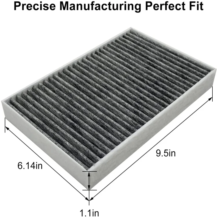 Cabin Air Filter Fits replace for 2016+ Tesla Model S with Activated Carbon Fit 1072736-00-B supplier