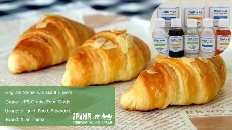 Croissant Geschmack Kekse Aroma Konzentrat E-Flüssigkeit Vape Geschmack 0