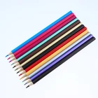 Pencil Metal In Box Standard Round Metallic Wooded Colored Pencil Metal Color Pencil In Plastic Box