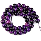 Beads 4 6 8 10 12 Mm Wholesale Colorful Natural Loose Tiger Eye Beads For Jewelry Making