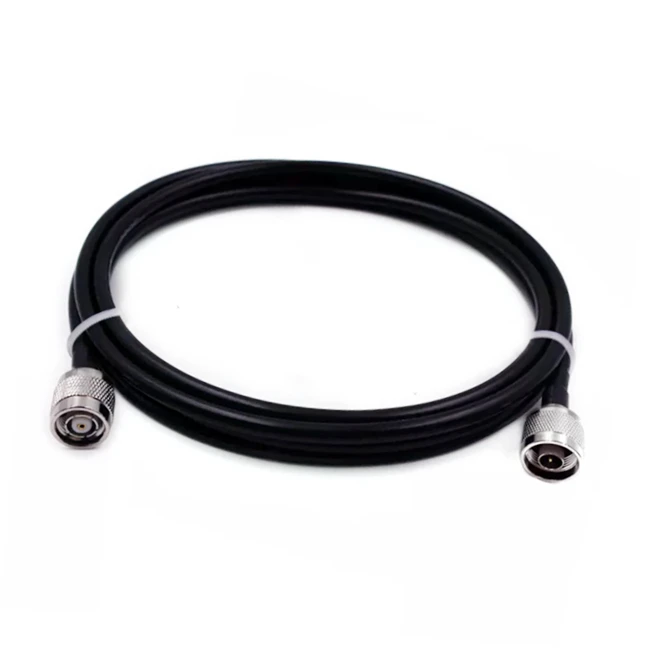 RF Connector TNC Male Crimp Type For LMR300 5D-FB Coaxial Cable