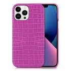 Phone Case Iphone Genuine Crocodile Leather Phone Case Shockproof Phone Case For Iphone 13