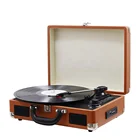 Mp3 Player Tonearm Suitcase Digital Mp3 Vinyl Turntable Tonearm Record Player Lift Turntable Cabinet