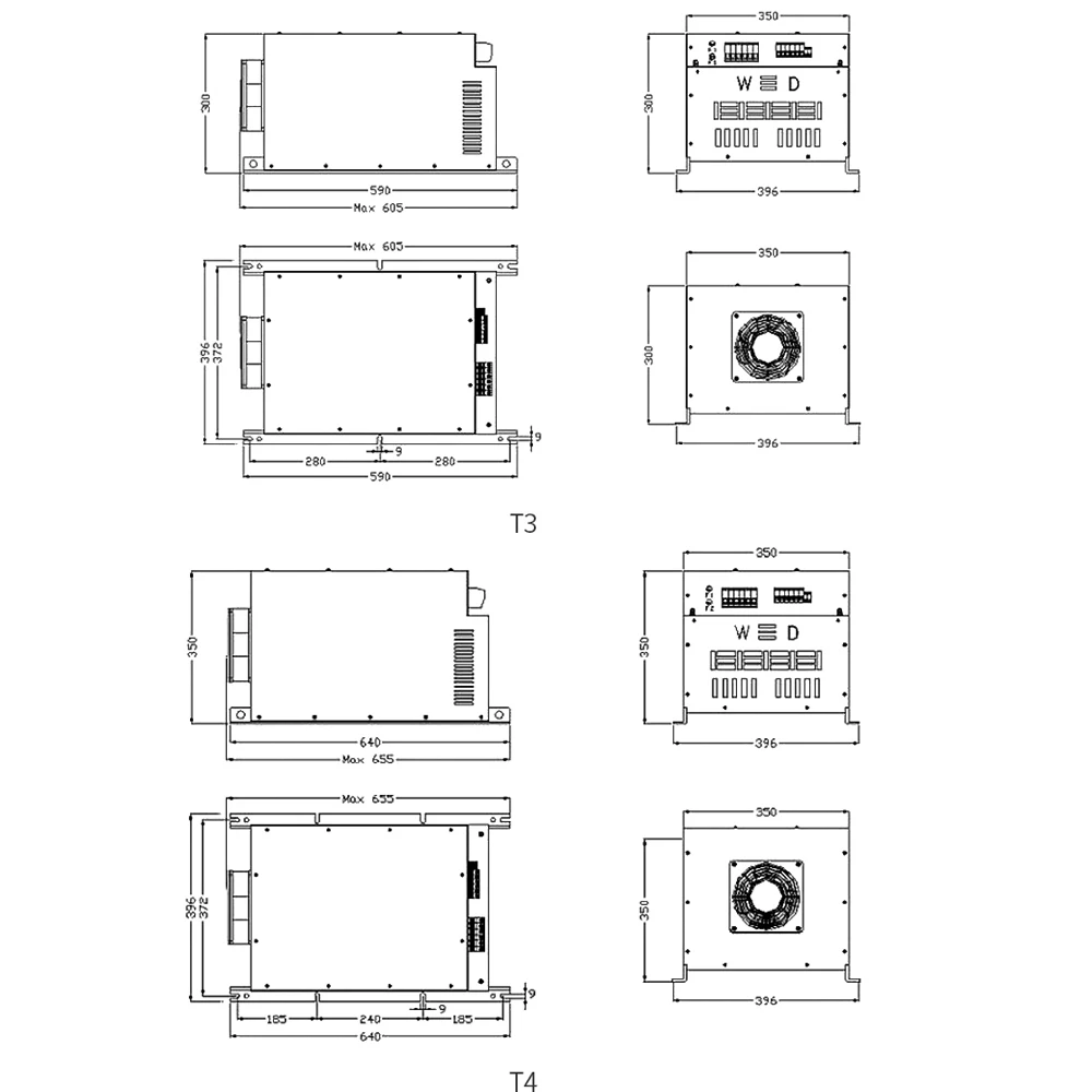 Power Quality Future Trendy 380V-415V 50Hz 10A-480A Passive Harmonic Filter PHF supplier