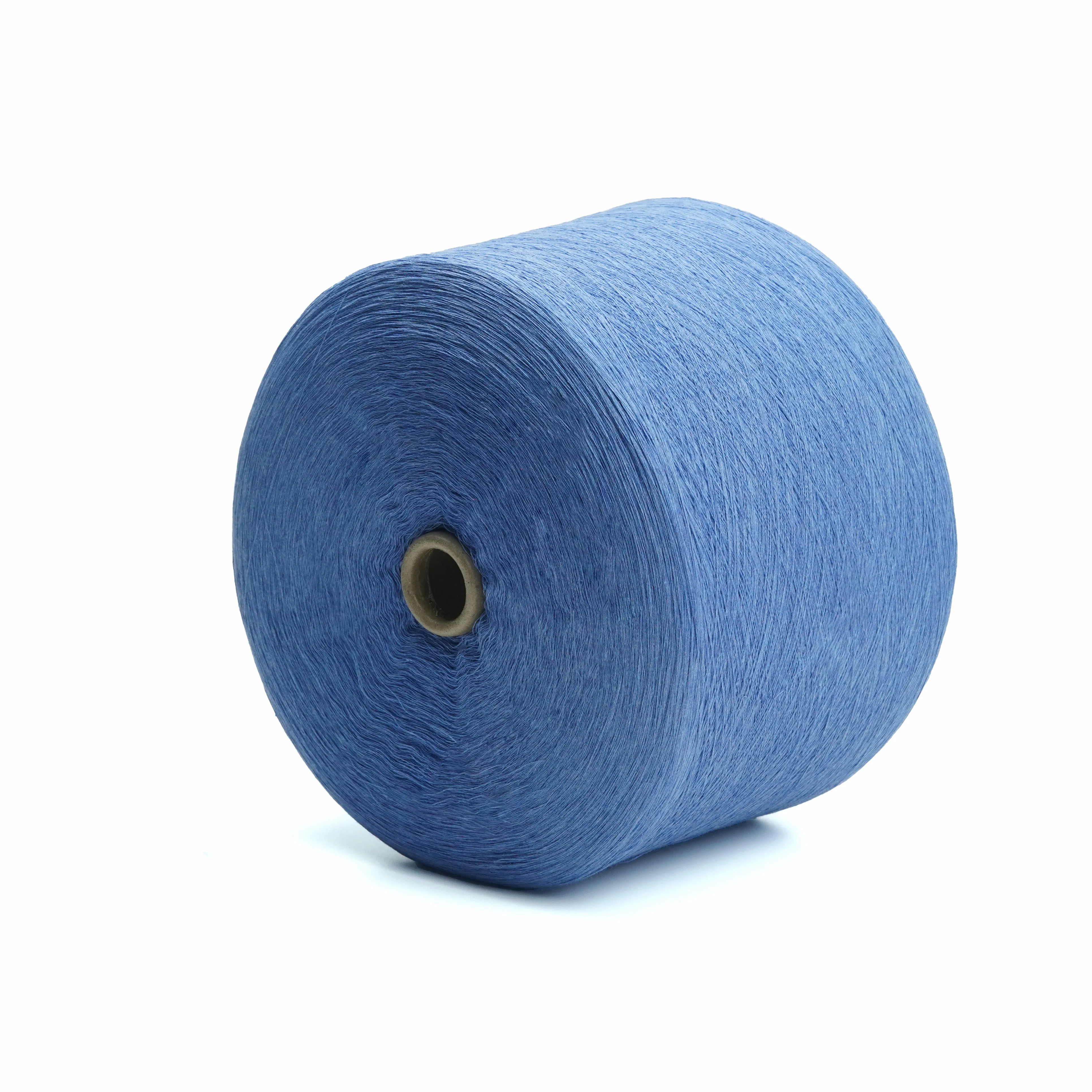 S Cotton Yarn Dyed Recycled Polyester Yarn Cotton Blended Recycling