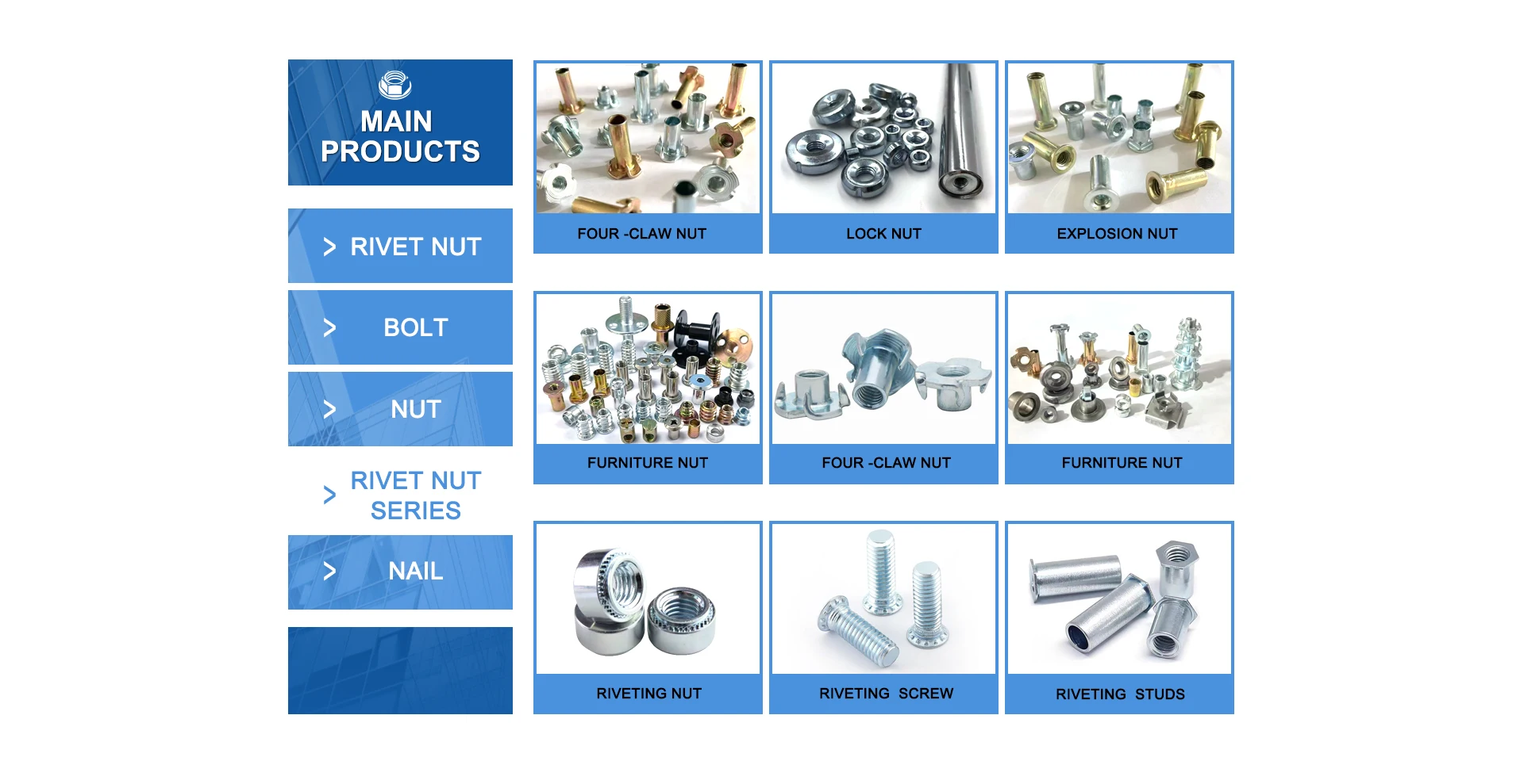 M5 SS304 Four Prongs Full Thread M6 Yellow Zinc Plating Grade 4 T Nut 4 Claws M14 M16 Steel Pronged Tee Nut T Nuts DIN1624 supplier