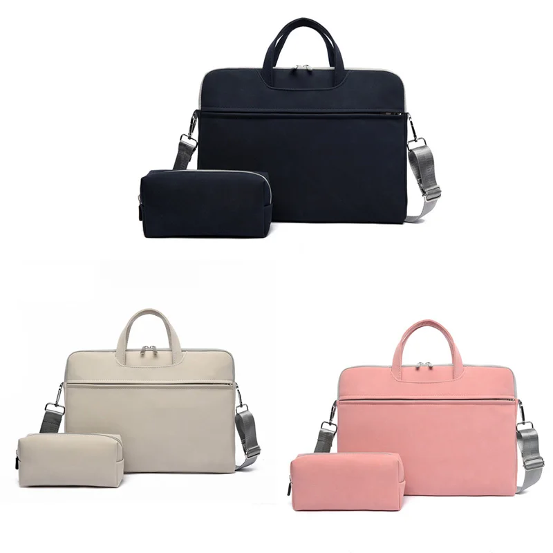 Business Laptop briefcase with Mouse Bag,High Quality Office briefcase Travel Outdoor Waterproof Stylish Ladies Women Sling Laptop Bag with Power Cable Bag,Multifunction lightweight Women slim Notebook Carrying Case Briefcase Men Handbags Shoulder Mouse Bag Laptop Bags