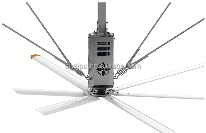 Electric Industrial Ceiling Fan, 16ft, HVLS - detail 8