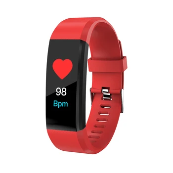 Blood Pressure Temperature Waterproof Call Music SS115 Sport Smart Watch