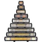 Bar Light Flash Off Road LED Bar Light Fog Work Light Bar Flood Beam Dual Flash