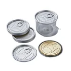 Can Lid Lids 307# 83.3mm Easy Peel Off End Aluminum Foil Can Lid CANNING LIDS Embossed Metal Lid