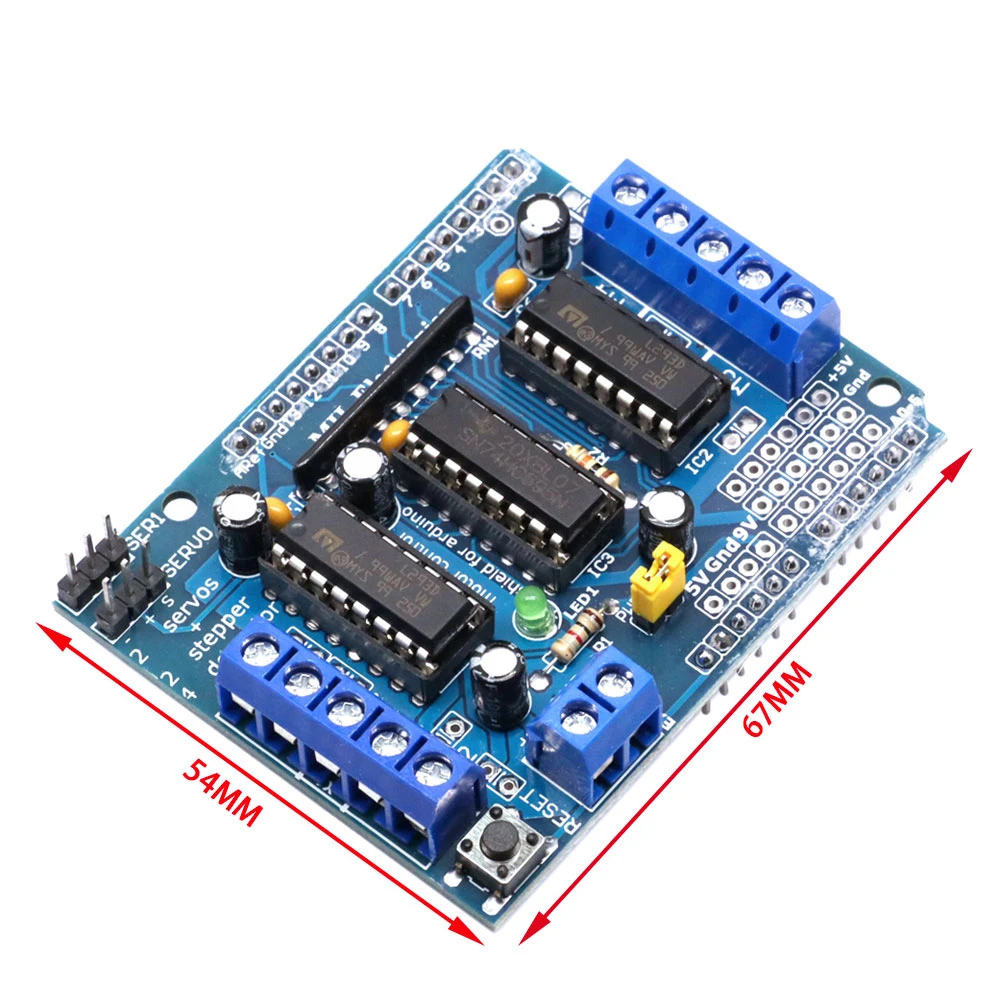 L293d Motor Drive Shield Dual For Arduino Duemilanove Motor Drive