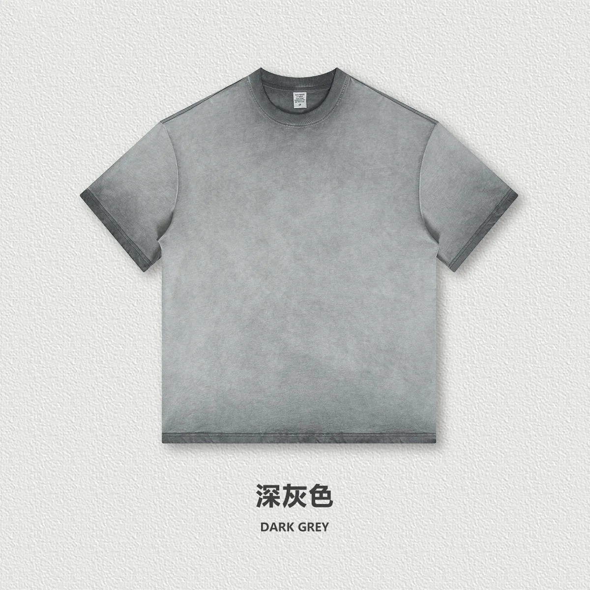 OEM Custom Oversized Blank Hip Hop Streetwear Short Sleeved Vintage Washed Plus Size Unisex T-shirts
