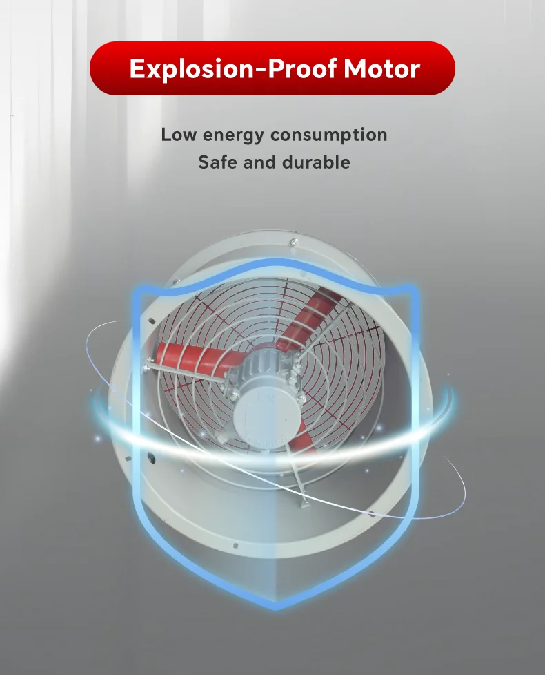 Explosion-proof Ventilation Cbf Fan, ATEX, Wall - detail 6