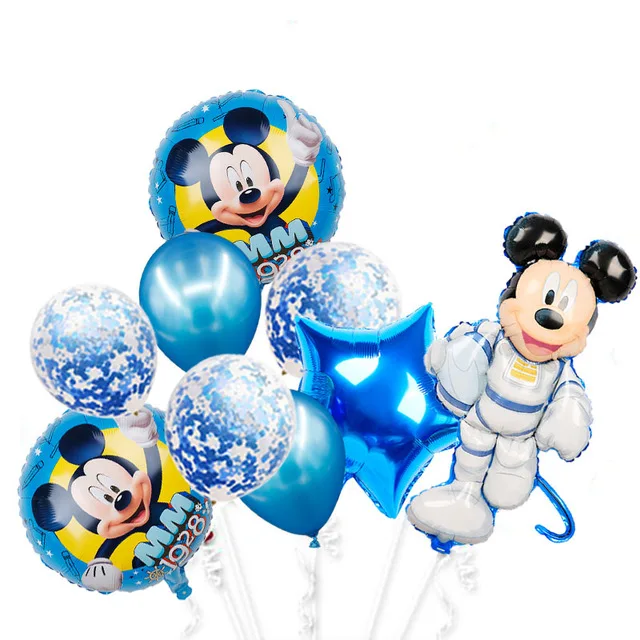Belegering bedreiging kapperszaak Minnie Mouse Foil Balloons Mickey 1st Birthday Party Decorations Kids Ballon  Number 1 Globos Baby Shower Confetti Latex Ball Toy - Buy Wholesale Famous  Cartoon Character Mickey Mouse Head Inflatable Helium Foil