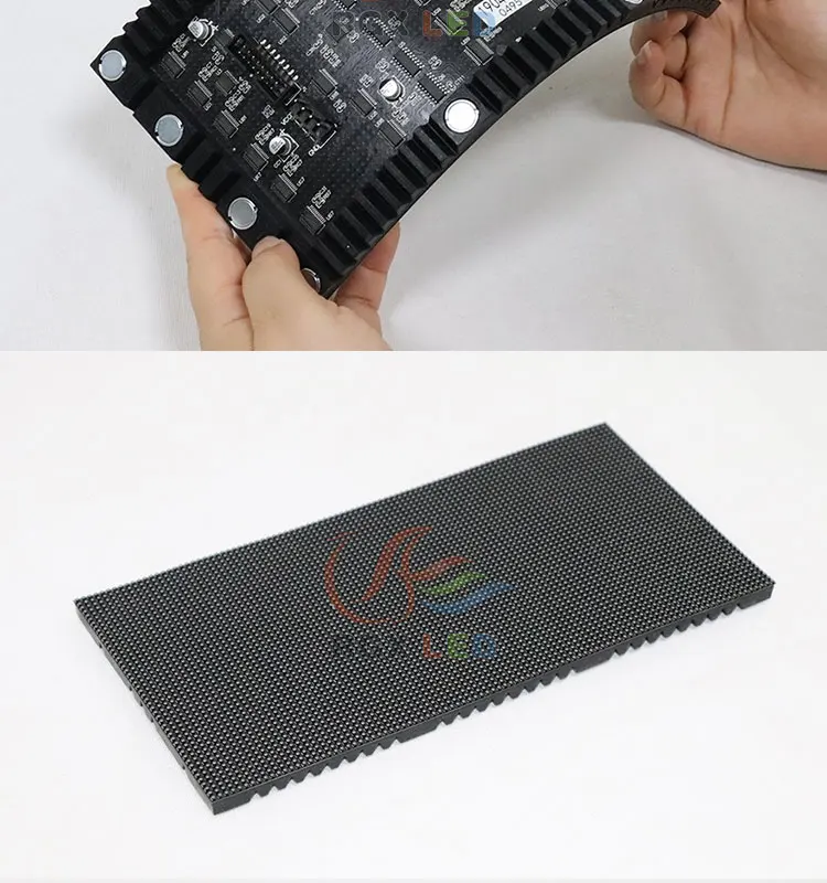 Indoor P2.5 Flexible Pixel 2.5mm Led Matrix 240X120 mm Mini Led Display Screen 96X48 Dots P2.5mm Soft Module Led Board