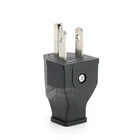 Plug Power The Smaller Model NEMA 5-15P Plug US Grounded Power DIY Rewireable Plug 250V-15A