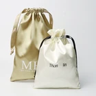 Silk Bags Bag Wig Bags Custom Silk Hair Packaging Bags Satin Wig Hair Bundles Storage Bag With Logo For Wigs Storage Bag