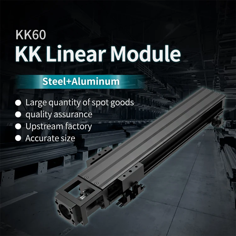 Domestic KK Linear Module KK60/86 Linear Micro Module High-precision Steel Based Ball Screw Sliding Table Manipulator supplier