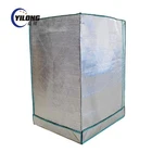 Metalized Pet Bubble Insulation Cover For Pallets