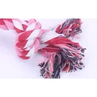 Rope Toy In-stock Strong And Durable Tripled Knot Hemp Rope Pet Plush Chew Toy For Dog Juguetes Para Perros Mascota