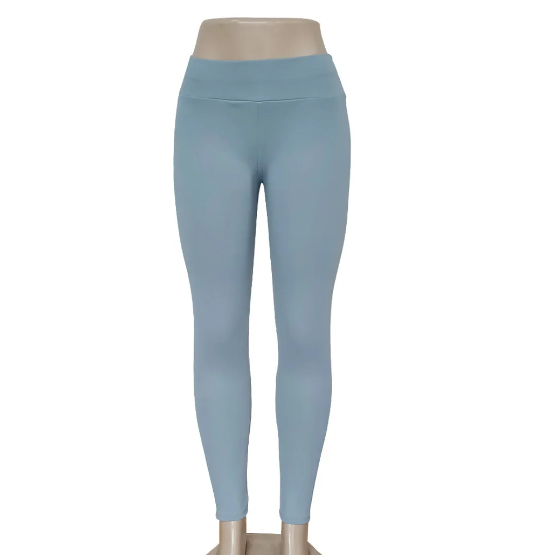 Basic Versatile Women Long Yoga Pants Minimalist Loose Waist Support Home Workout Outdoor Elastic Pants