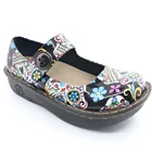 Slip Resistant Shoes Ladies Comfortable Slip Resistant Flat Clog Women Shoes And Mary Jane Working Safety Shoes