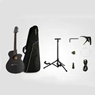 Dropship 40" Patented Smart Guitar Acoustic Free APP Guitar Bag Set Music Instrument Learning And Concert