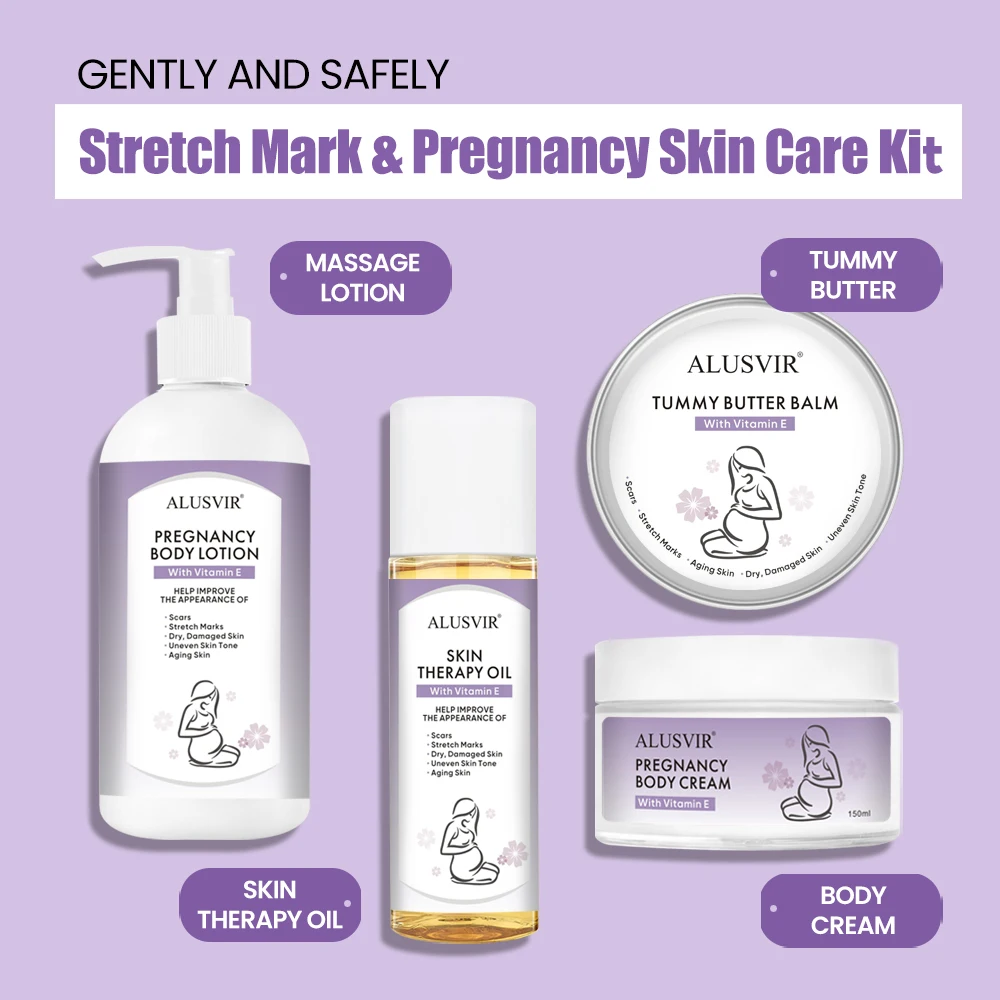 Pregnant Scar Remover Cream Effective And Stretch Mark Remove Cream Repairing Stretch Marks Removal Cream & Lotion Body Oil Set