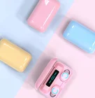 F9-9 Wireless Headphone Macaron In-Ear Sports Tws Earphones 2022 Blue Tooth Headset Running Earbuds