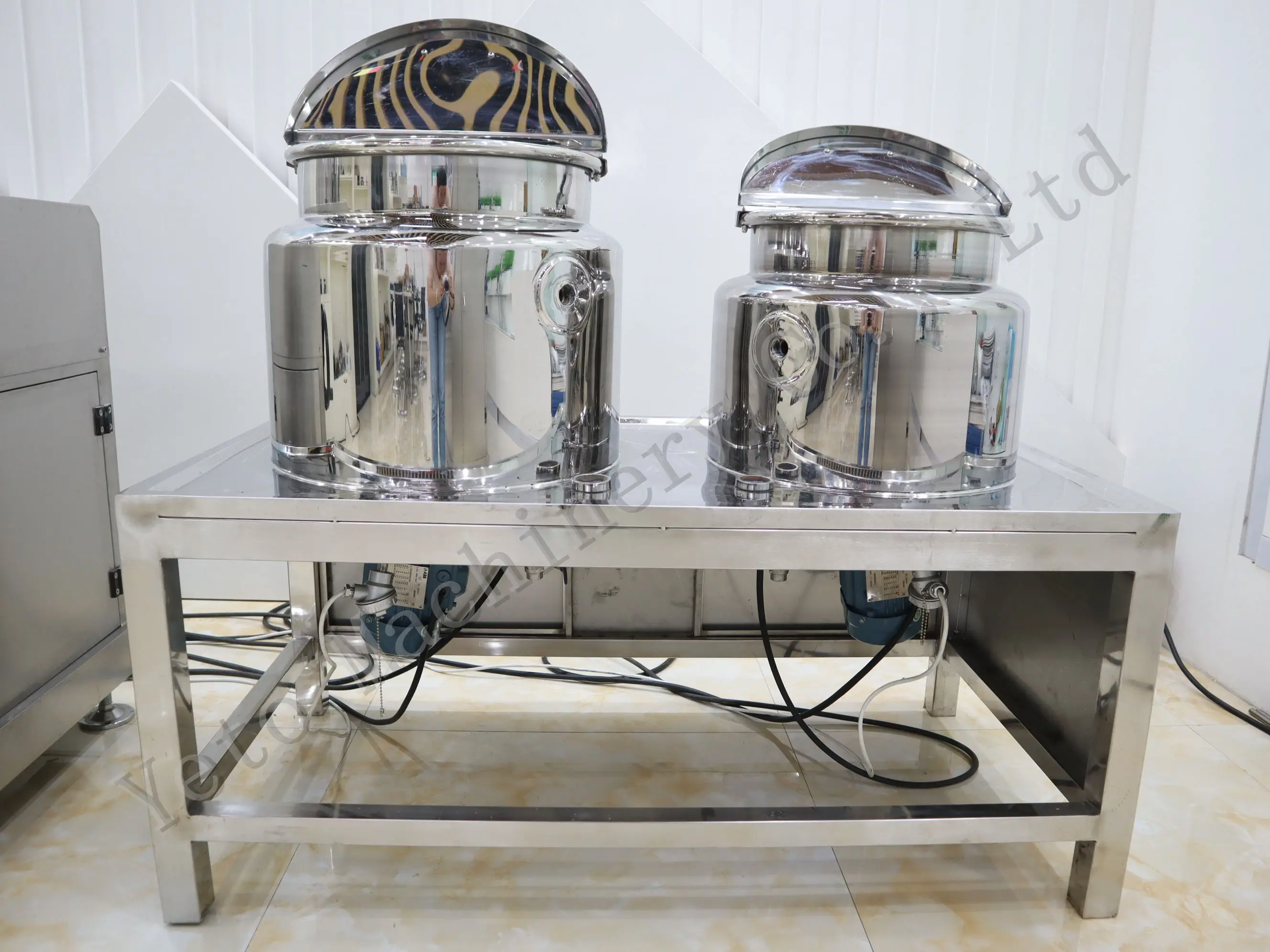 50l cosmetics vacuum homogenizing emulsifier face cream lotion